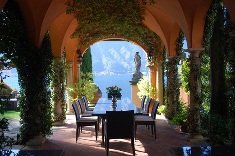 villa la cassinella loggia lake como