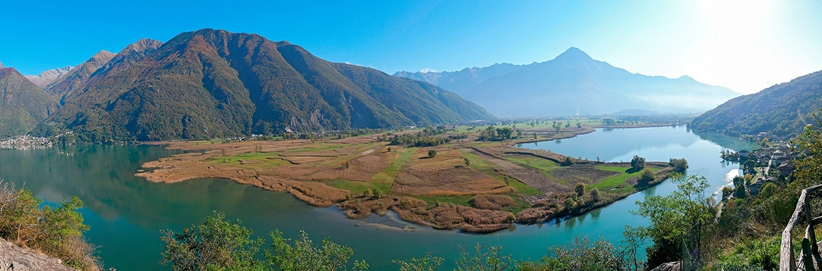 pian di spagna lago di como